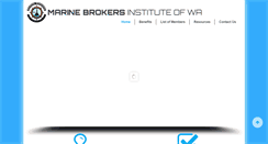 Desktop Screenshot of marinebrokerswa.com.au